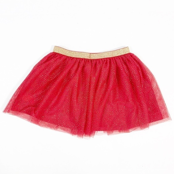 3/$30  - Girls' Red and Gold Skirt - Picture 2 of 4